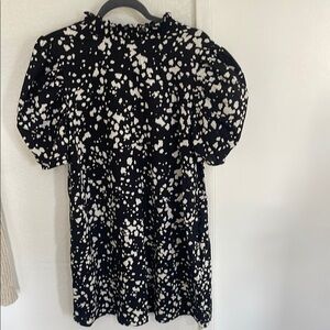 Black and White Women's Top